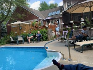 Poolside